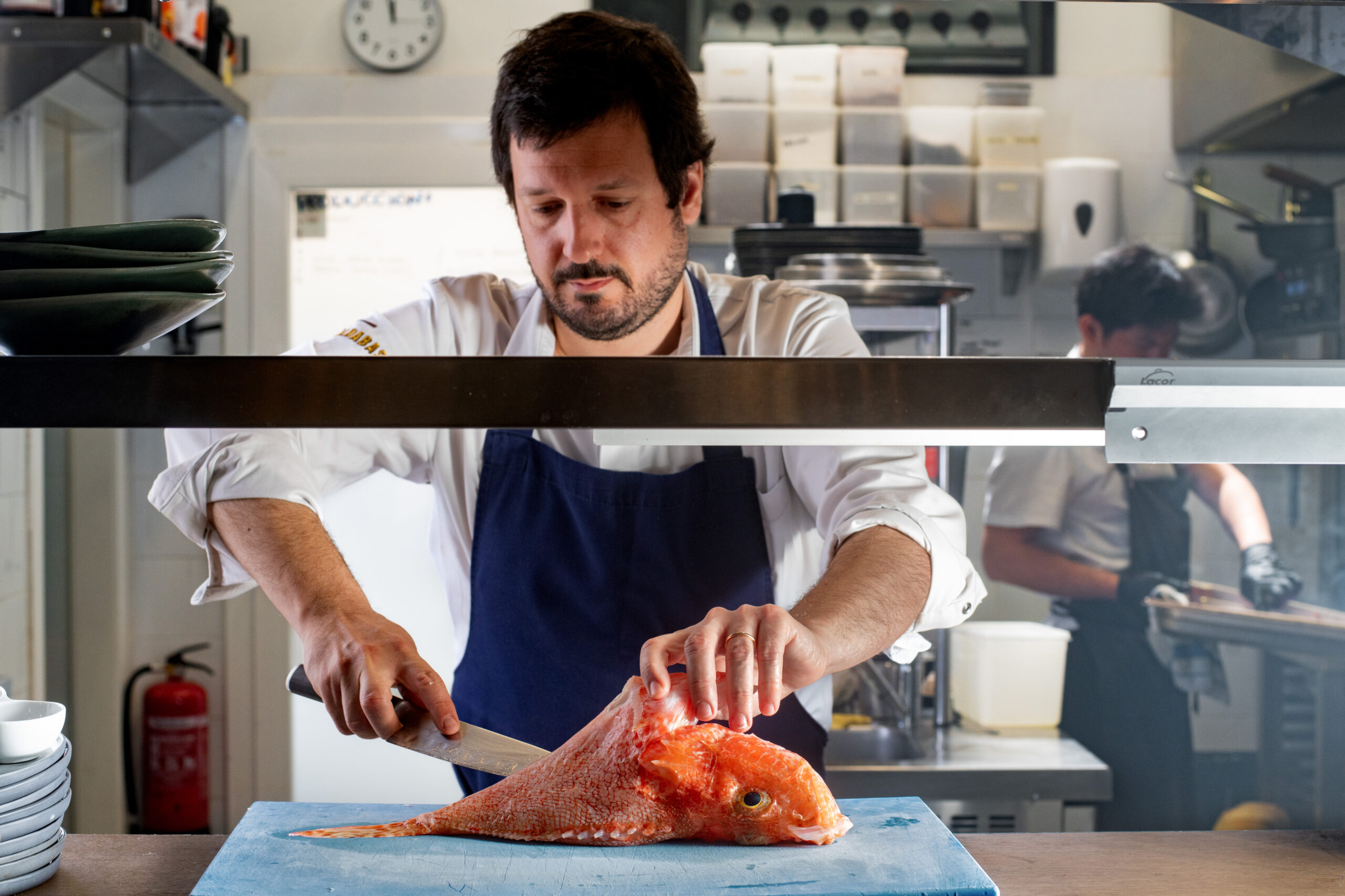 Pablo Romero, jefe de cocina del restaurante Tragaldabas en Barcelona