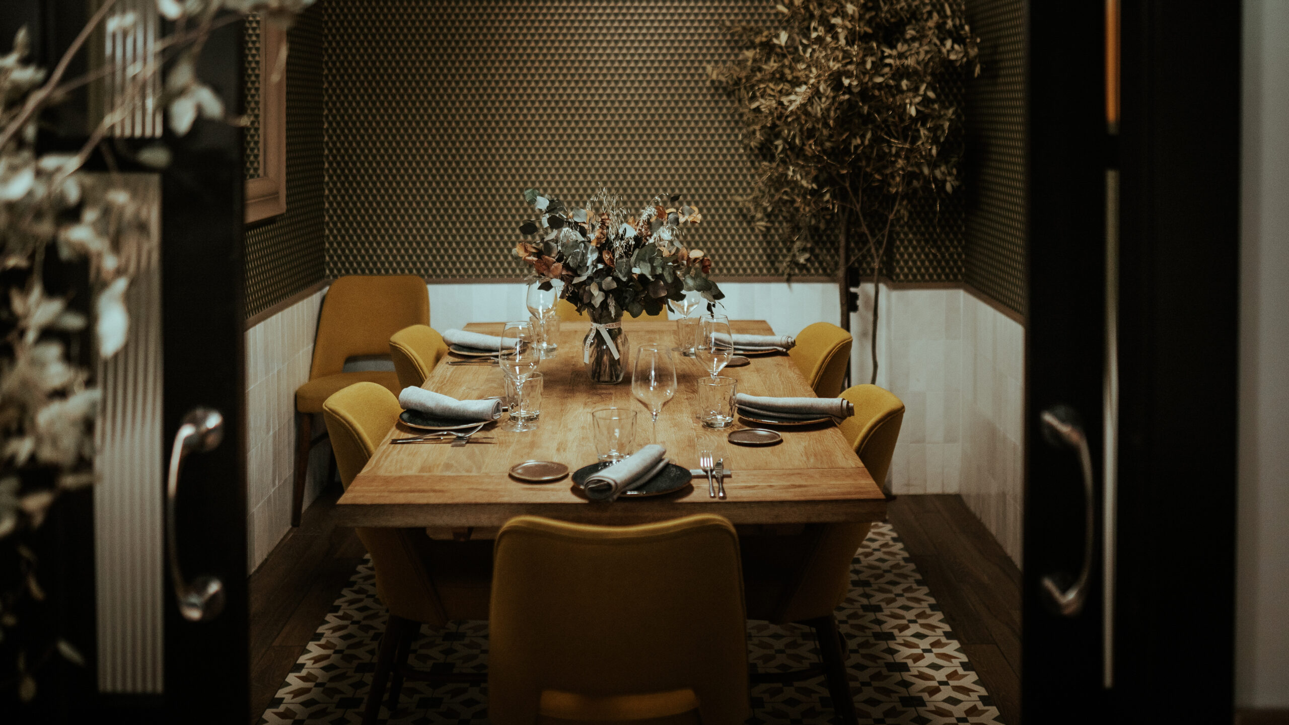 Sala privada del restaurante Tragaldabas para grupos