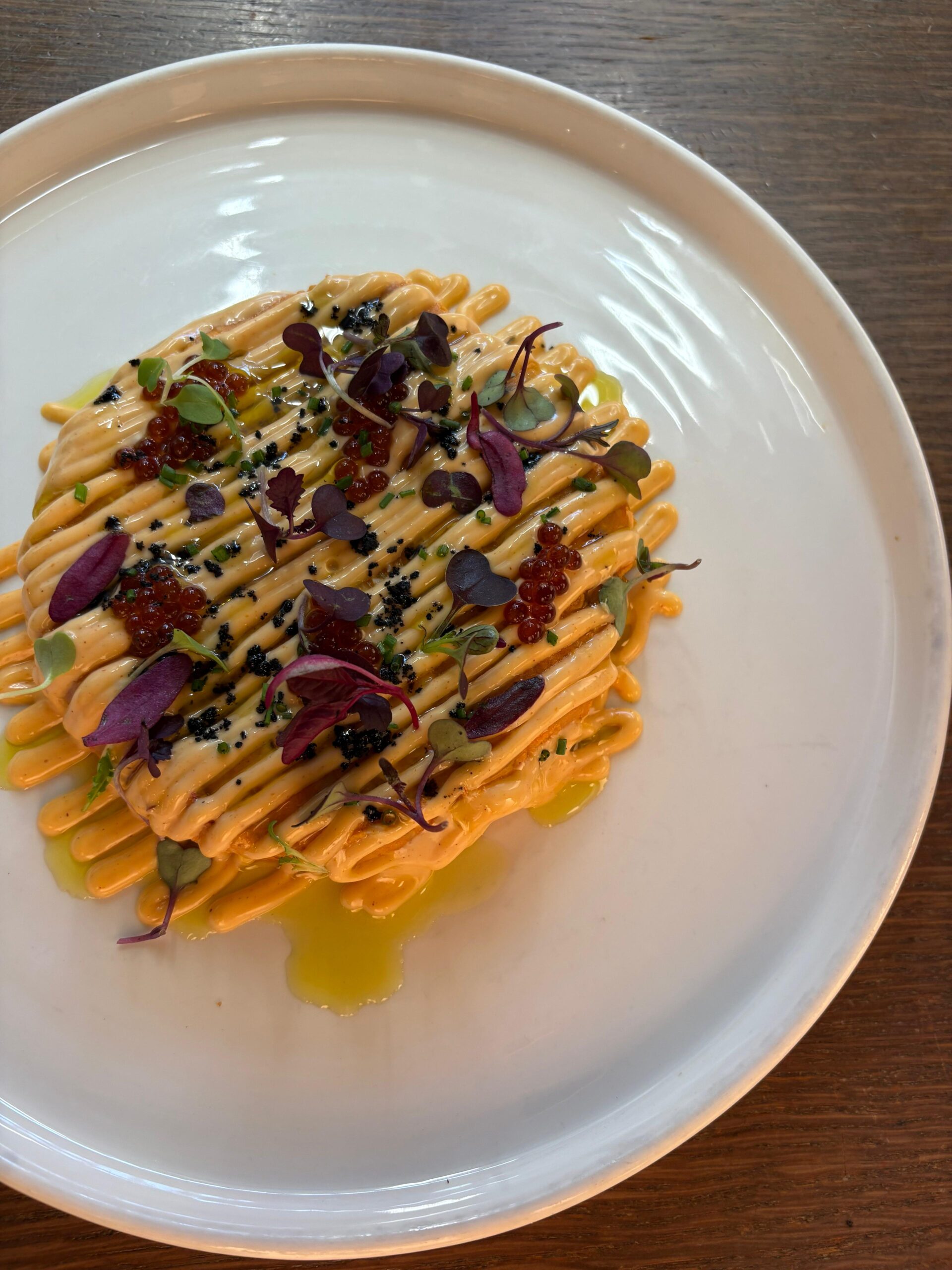 Ensaladilla de pulpo y kimchi — Tragaldabas Barcelona